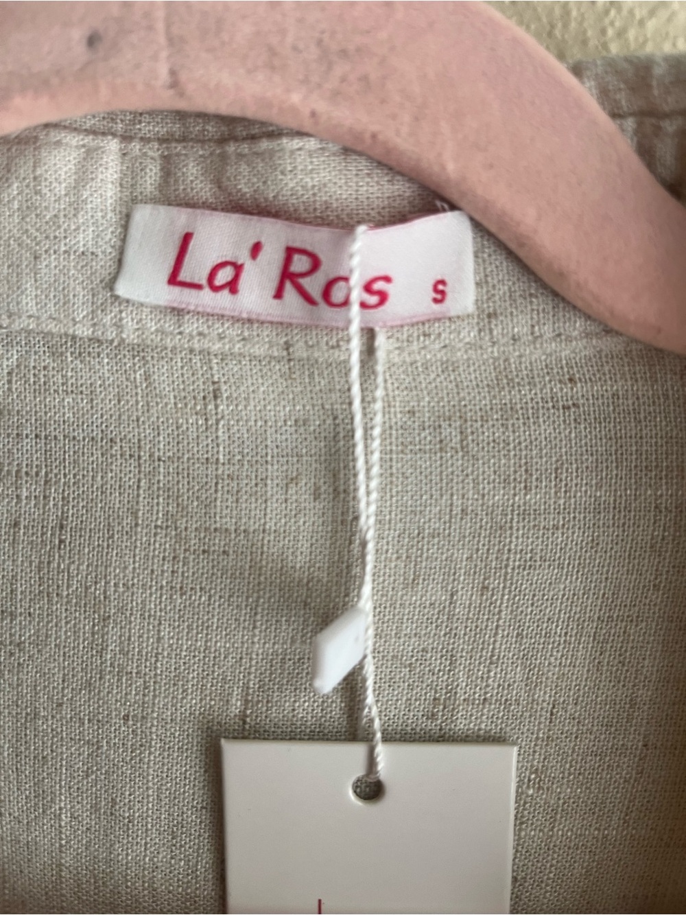 Cream Embroidered Button-Up Blouse - Picture 2 of 5